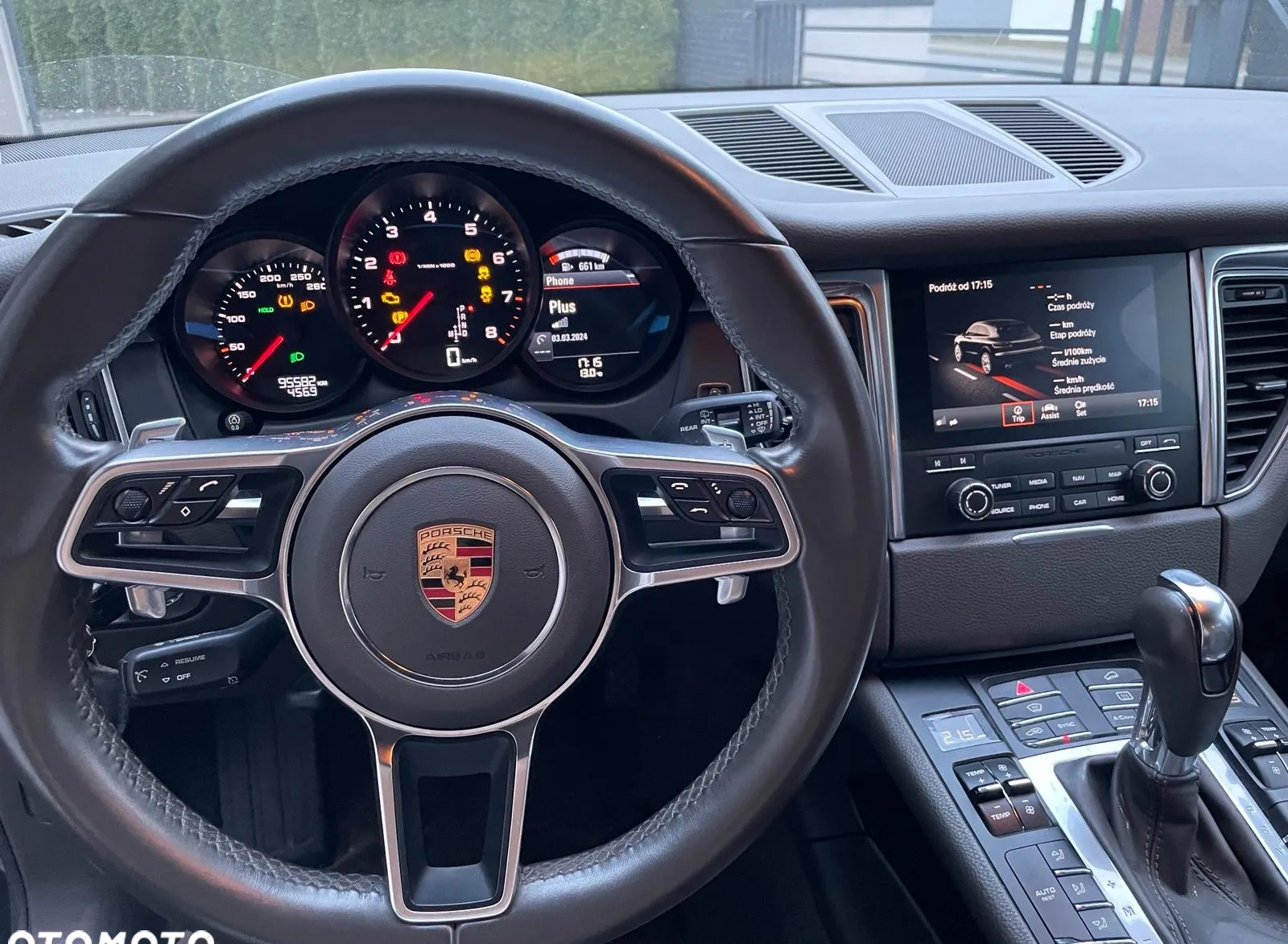 Porsche Macan cena 149000 przebieg: 95000, rok produkcji 2017 z Kalisz małe 22